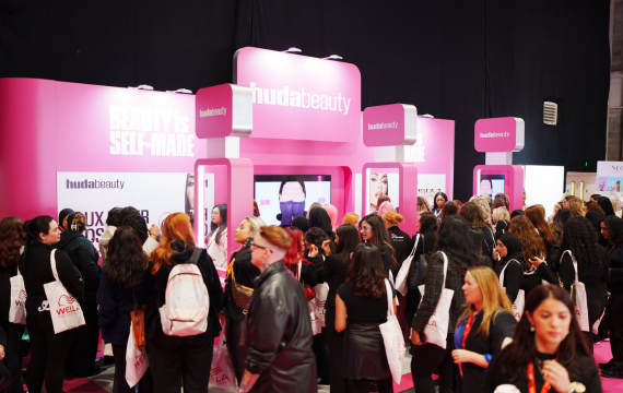 Shots of the expo area at Boots All Together Beautiful Live