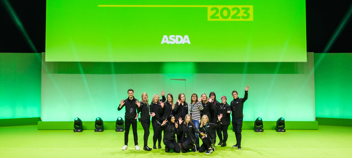 Group shot from Asda Managers Conference