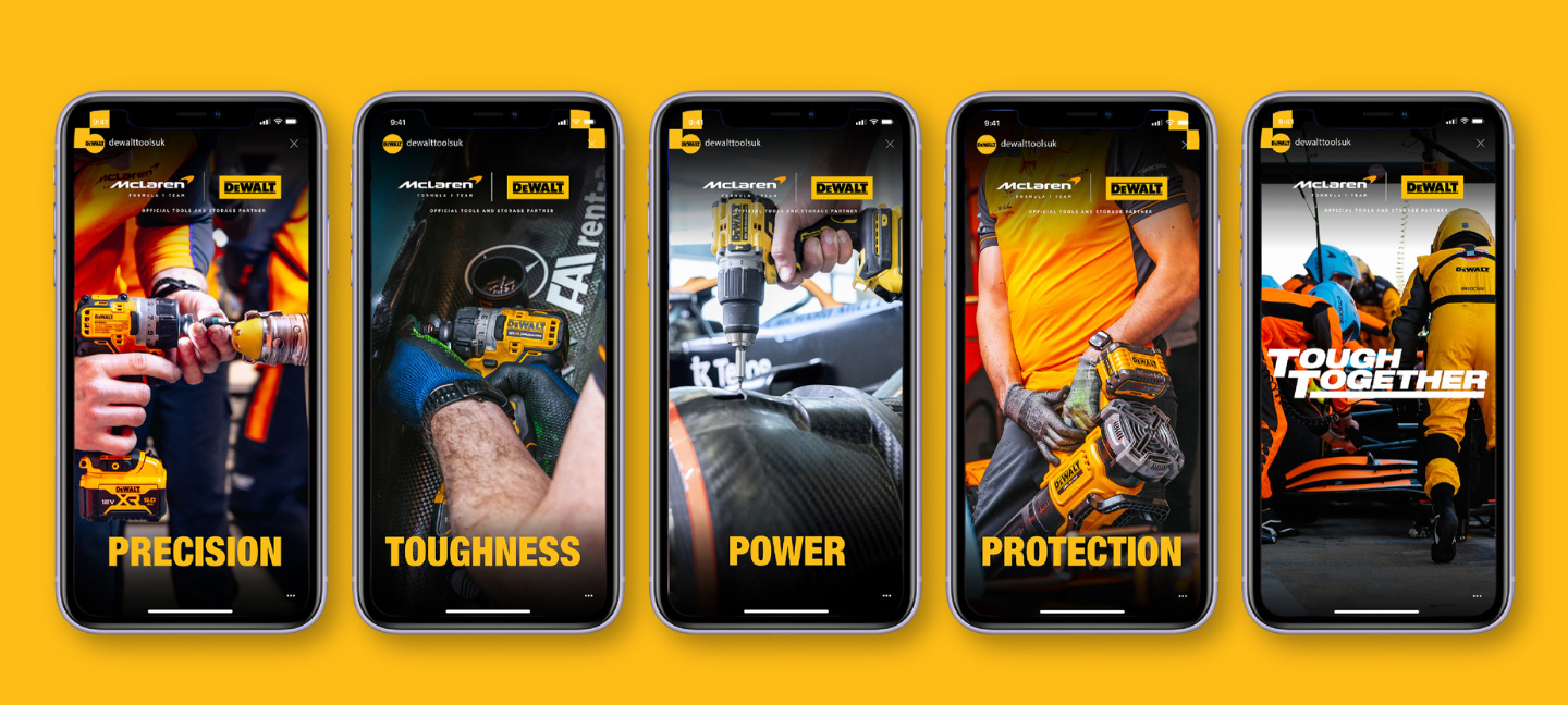 Case Study - DEWALT x McLaren - Digital Marketing Campaign - Image 2