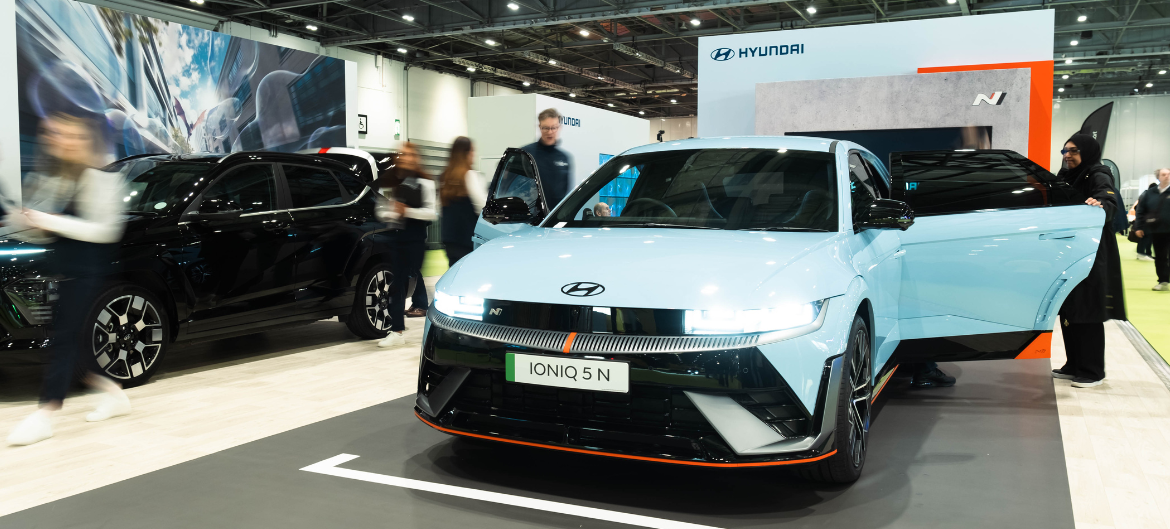 Image of the Hyundai Everything Electric exhibition stand