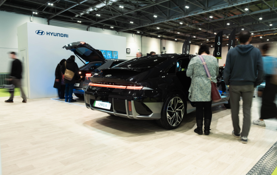 Image from the Hyundai Everything Electric exhibition stand