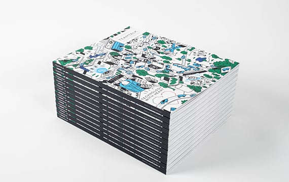 Stack of JLR TeamTalk magazines