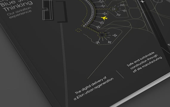 Image of a spread of the Infoworks magazine