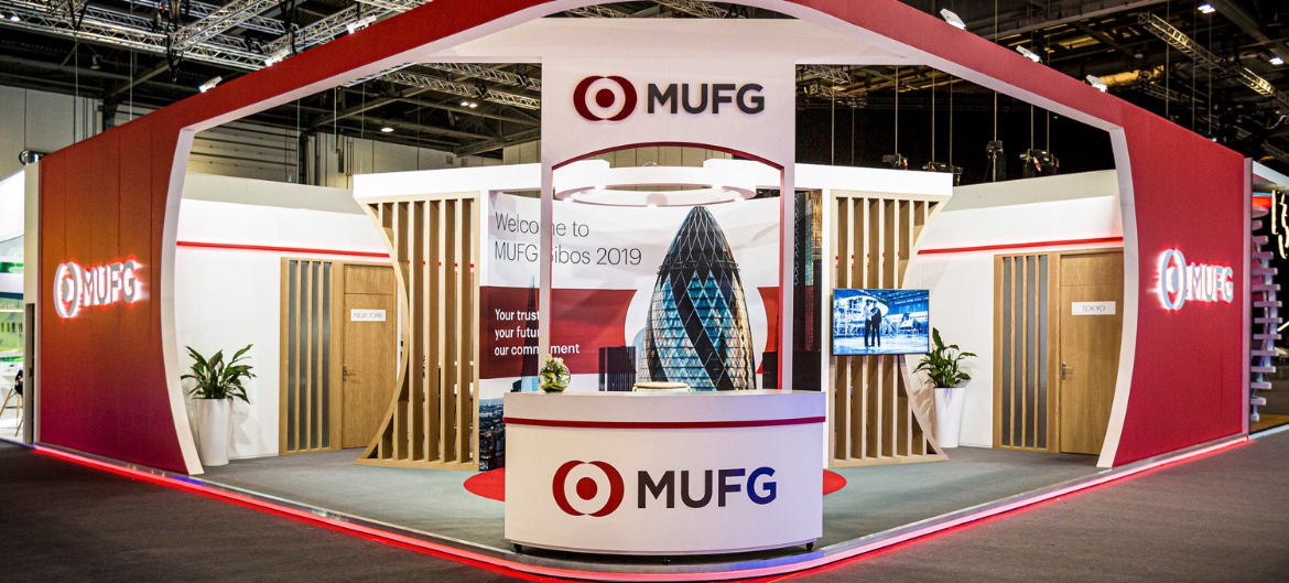 Case Study - MUFG Exhibition Stand - Image 1