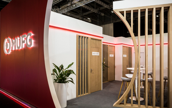 Case Study - MUFG Exhibition Stand - Image 5