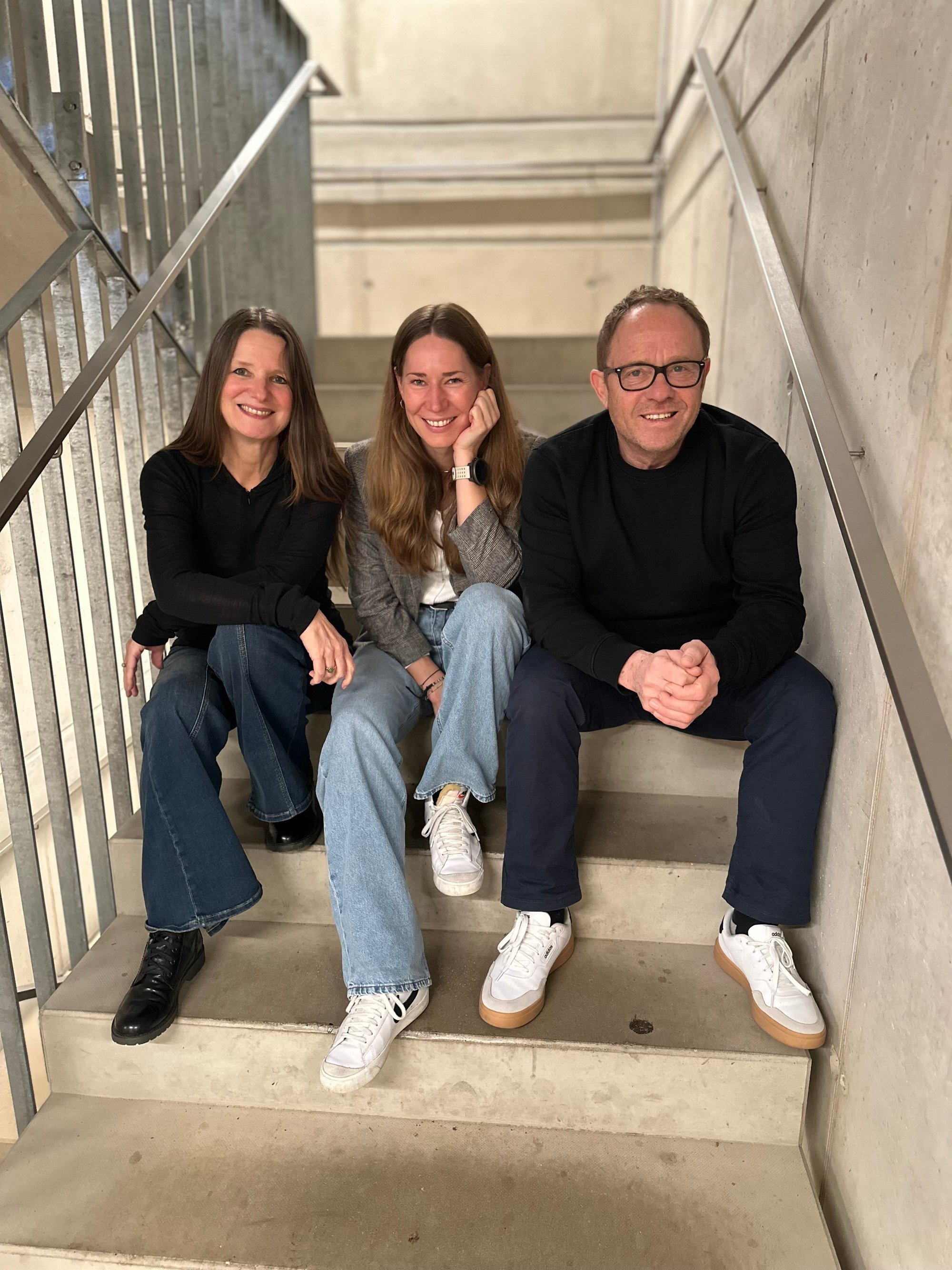 From left to right, Global Development Director and MD for DRPG Germany and EU, Dagmar Mackett, Marion Werner and Manfred Bodmeier, Co-managing Directors of RP Next