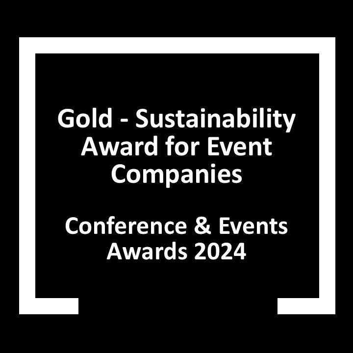 DRPG Design Awards - Conference & Events Awards 2024 - Gold - Sustainability Awards for Event Companies