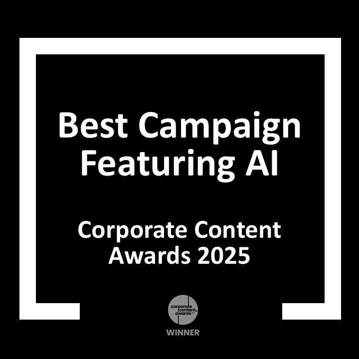 DRPG Design Awards - Corporate Content Awards 2025 - Best Campaign Featuring AI