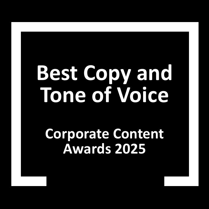 Best Copy and Tone of Voice - Corporate Content 2025