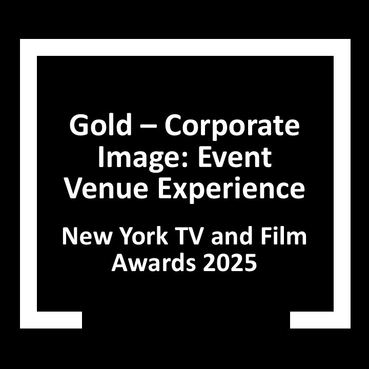 DRPG Design Awards - GOLD - Event Venue- New York TV and Film 2025
