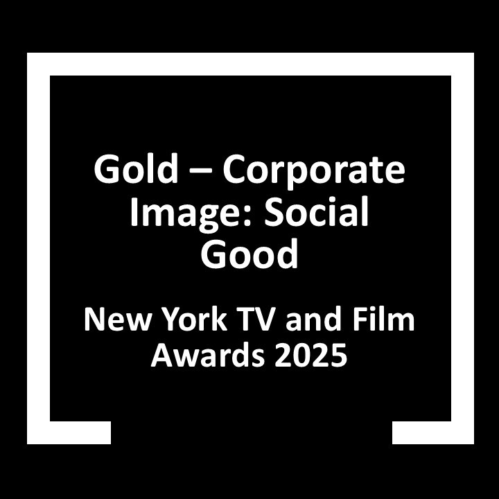 DRPG Design Awards - GOLD - Social Good- New York TV and Film 2025