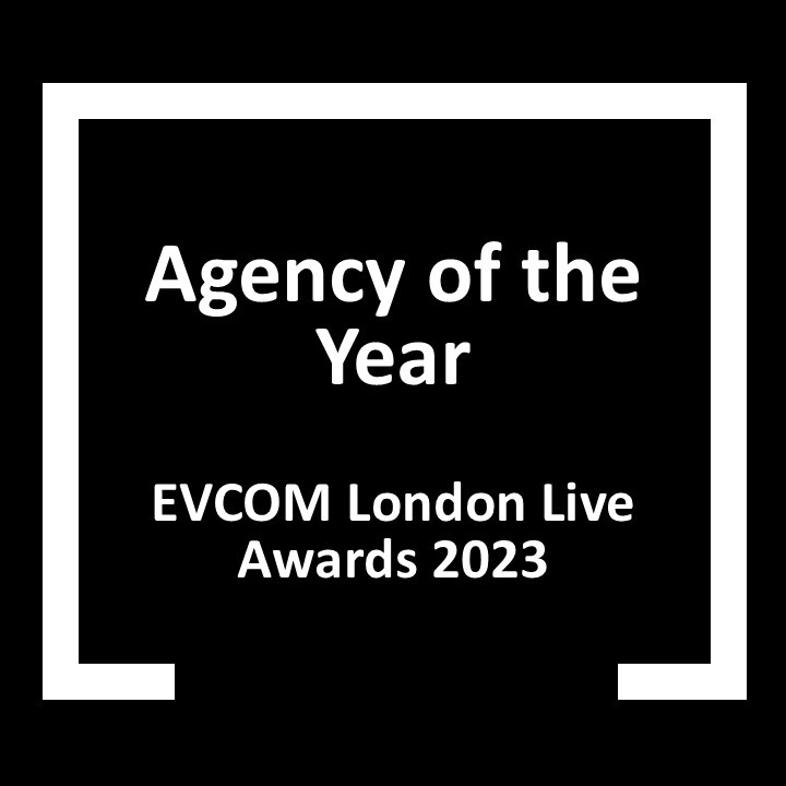 DRPG Live Awards - Agency of the YEar - EVCOM London Live Awards 2023