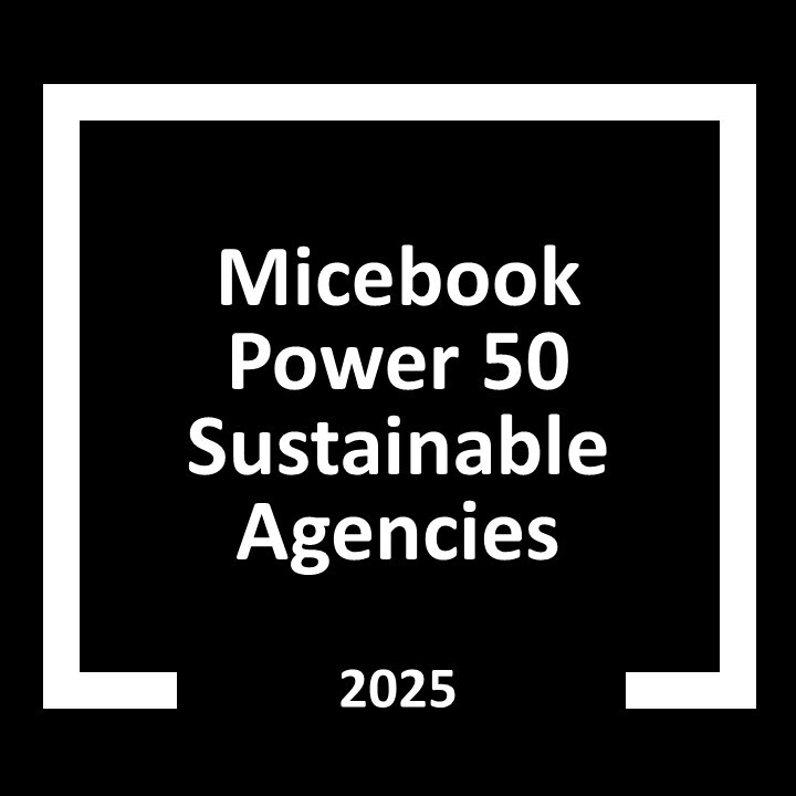 DRPG Live Awards - Micebook Power 50 Sustainable Agencies 2025
