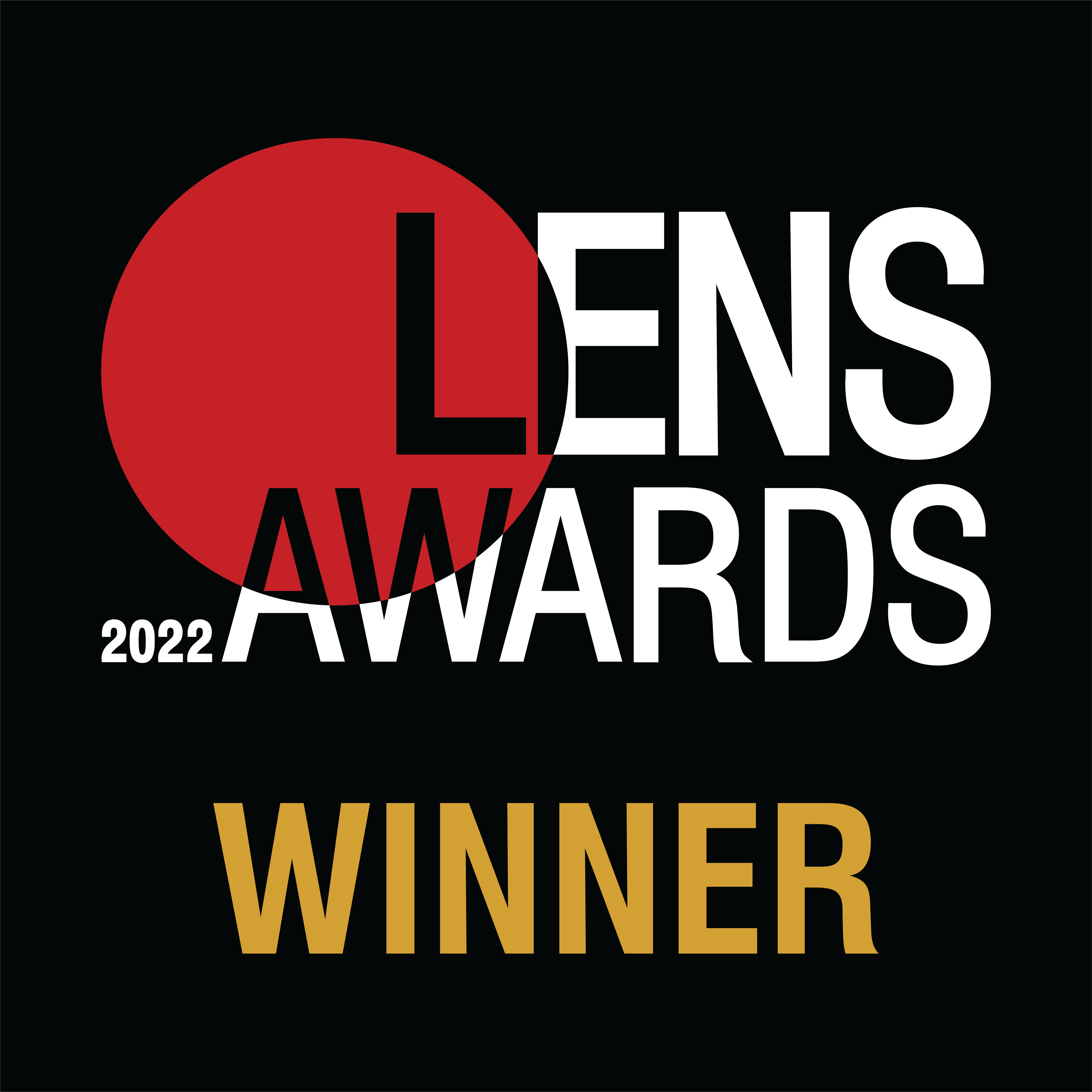 LENS AWARDS_2022_Winner_Gold