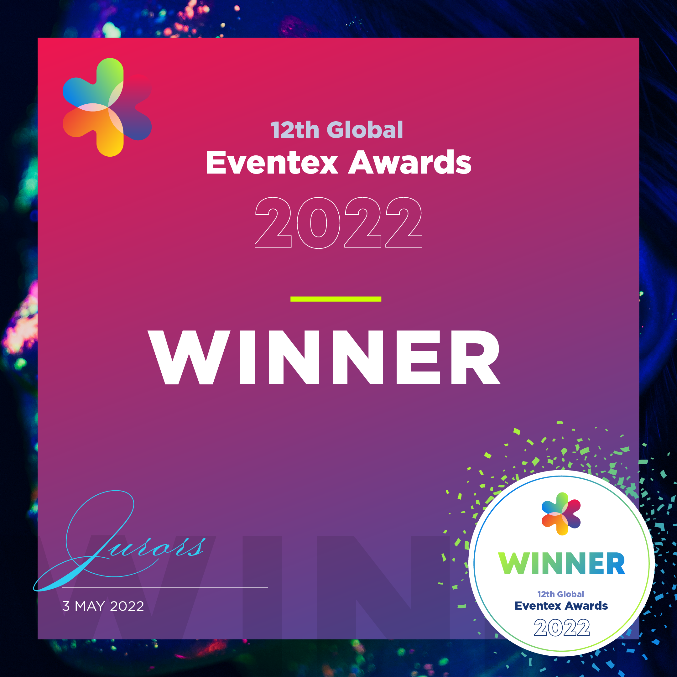 Eventex Awards Winner 2022 - Virtual Events