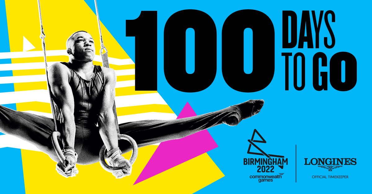 Birmingham 2022 Commonwealth Games - 100 Days to Go