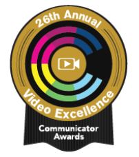 Communicator Award badge_Video