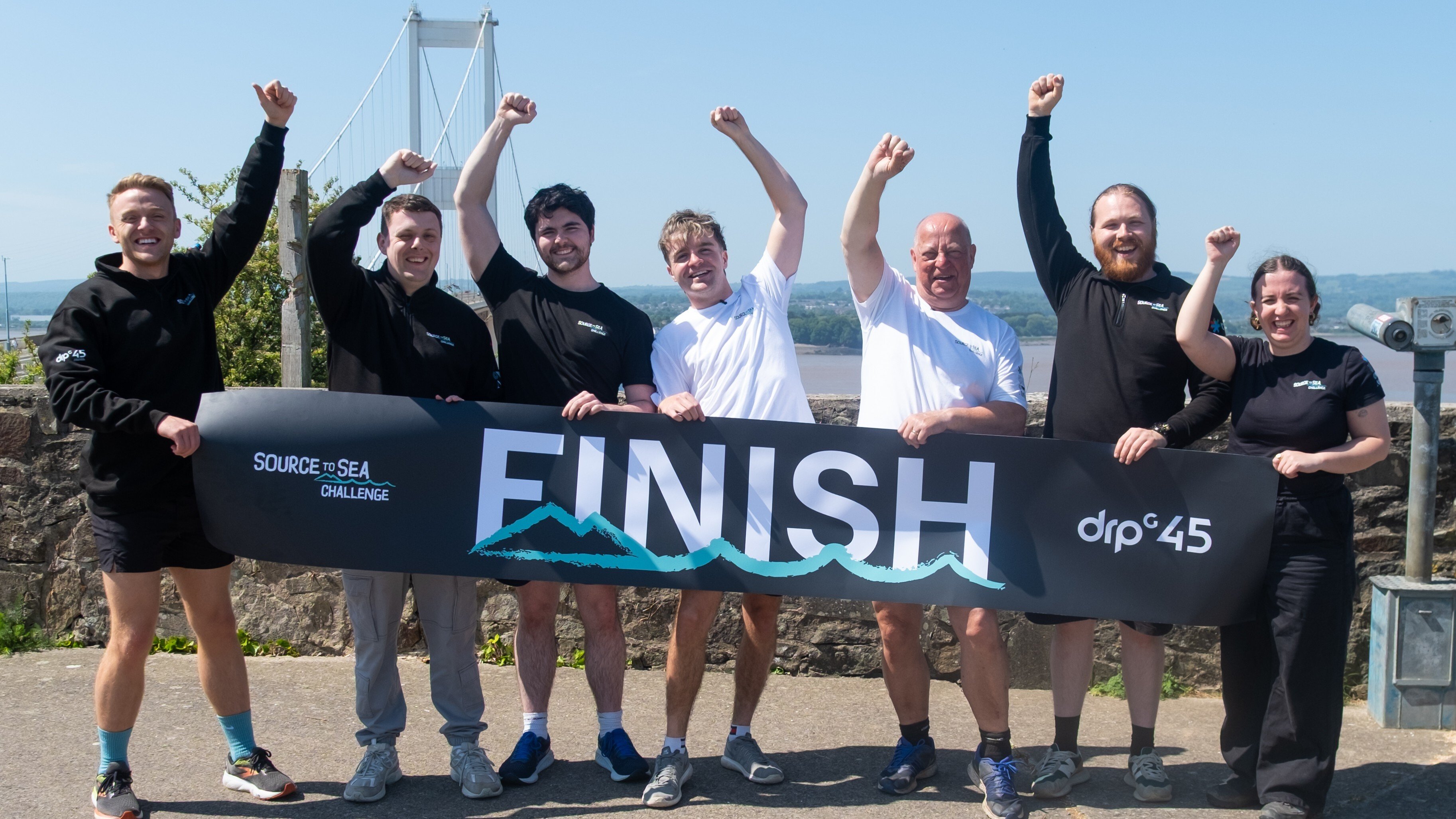 DRPG Team Completes 200 Mile Source To Sea Challenge