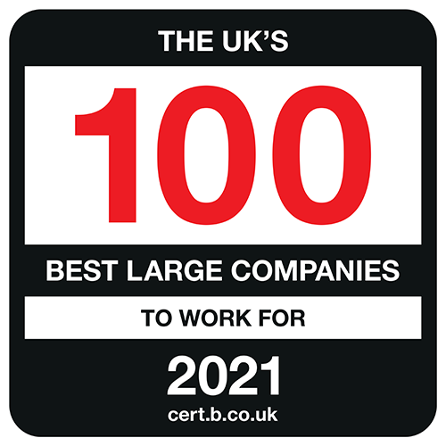 The UK's 100 Best Large Companies to work for